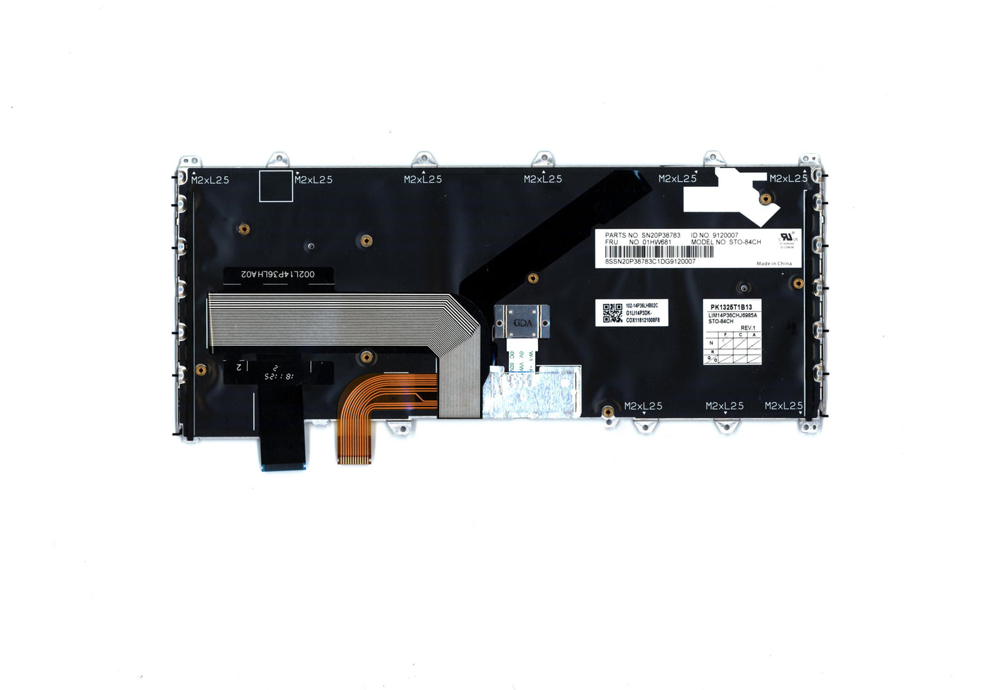 Lenovo Kb Chicony Silver Sw - 01HW681