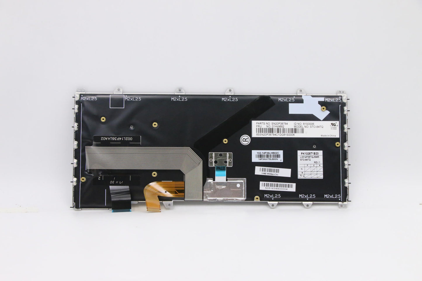 Lenovo Kb Chicony Silver Tur - 01HW682