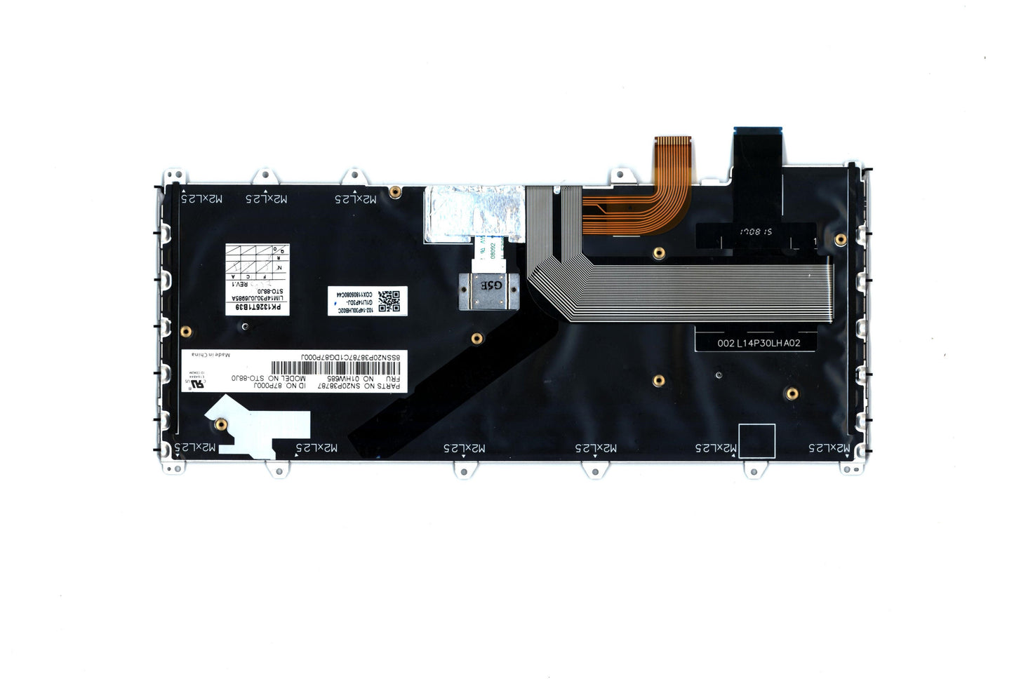 Lenovo Kb Chicony Silver Jpn - 01HW685