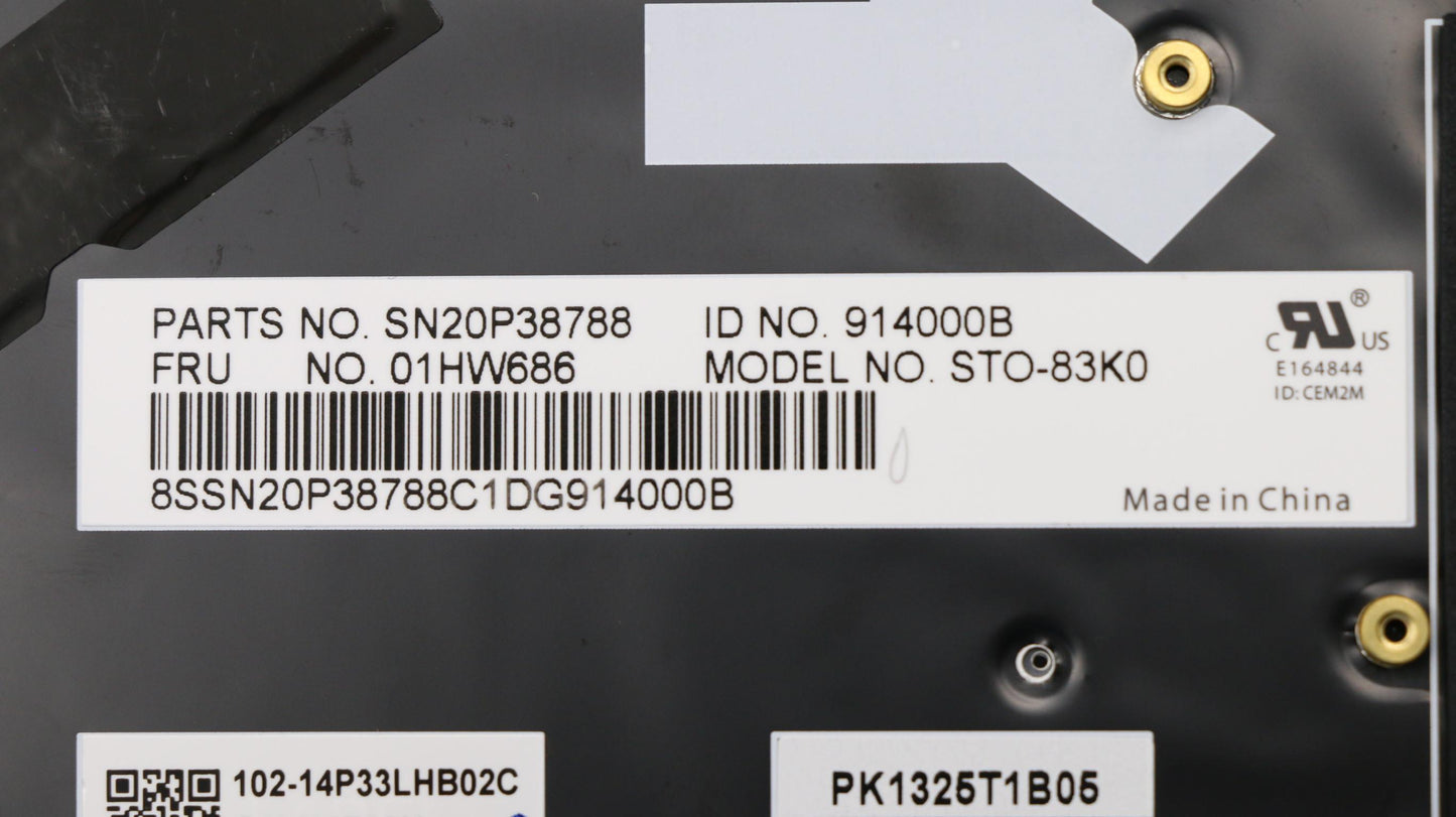 Lenovo Kb Chicony Silver Kor - 01HW686