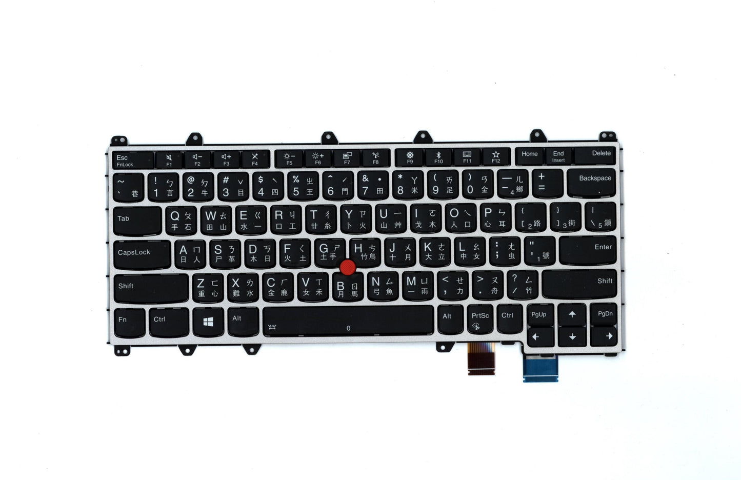 Lenovo Kb Chicony Silver Tch - 01HW687