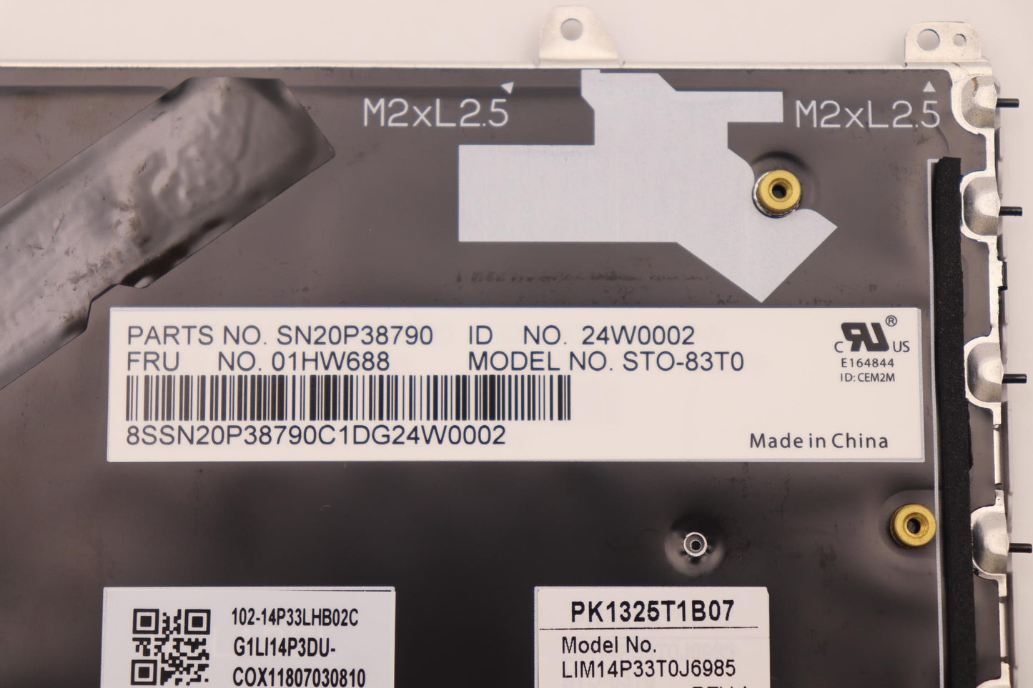 Lenovo Kb Chicony Silver Thai - 01HW688