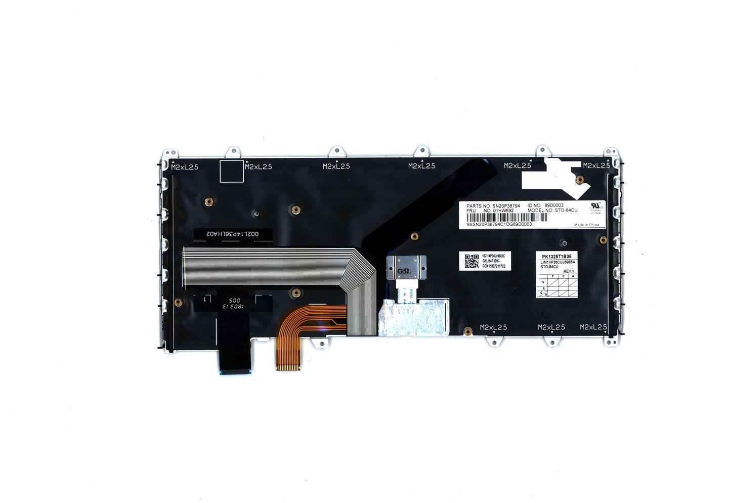 Lenovo Kb Chicony Silver Cfen - 01HW692