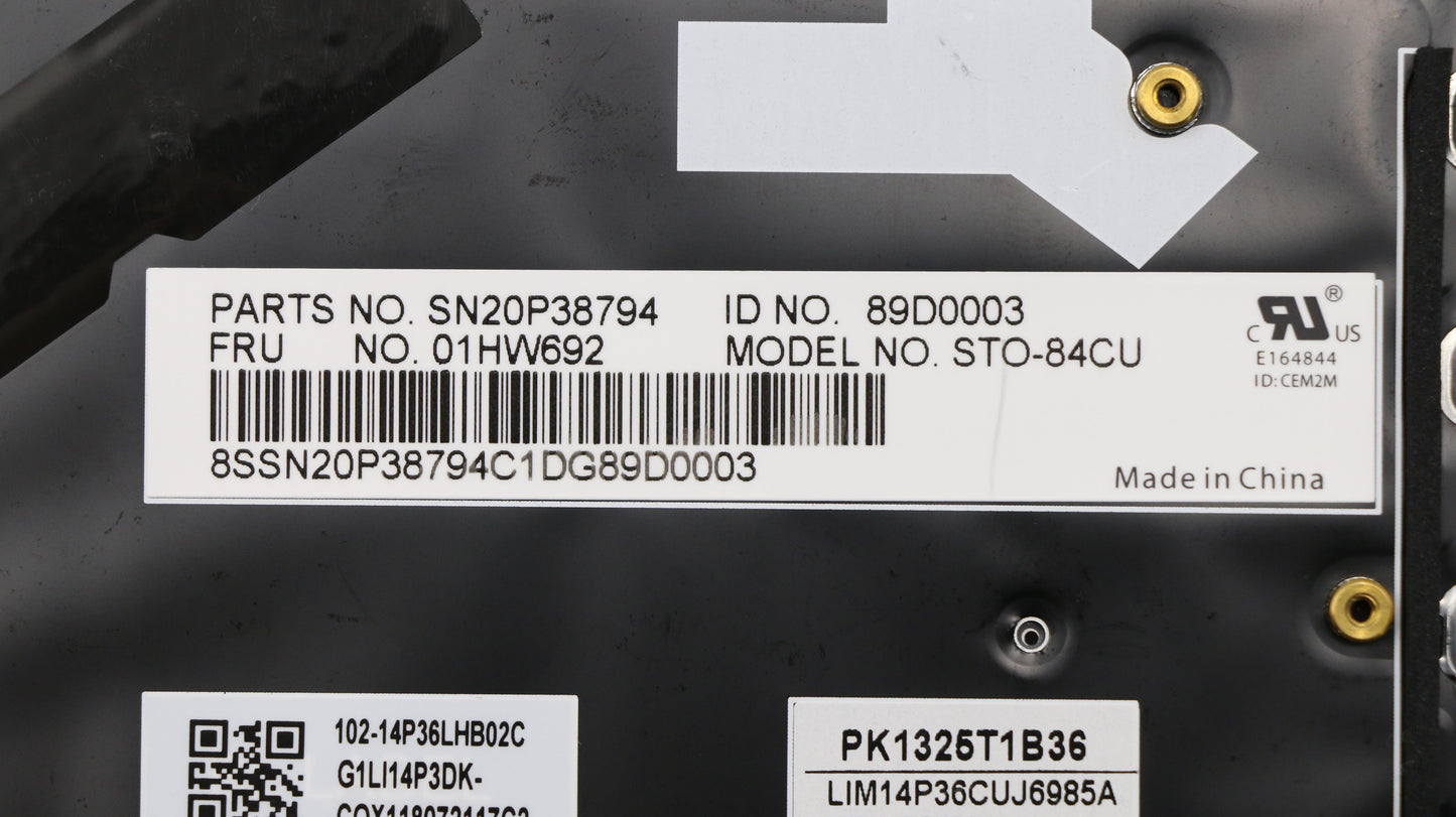 Lenovo Kb Chicony Silver Cfen - 01HW692
