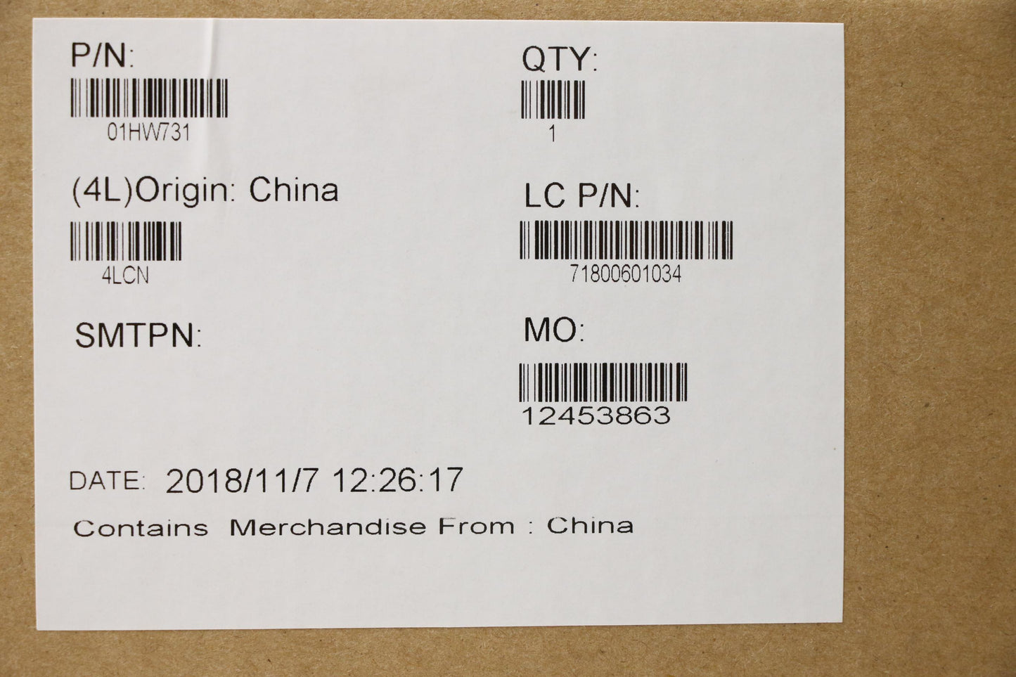 Lenovo I5-7200U,Uma,Nok,Y-Tpm - 01HW731