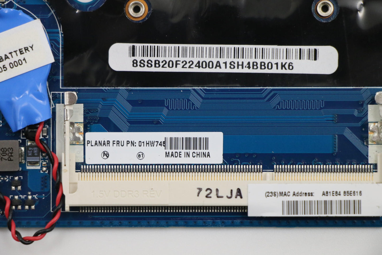 Lenovo Fru Planar Asm Hd Graphics 400 - 01HW745