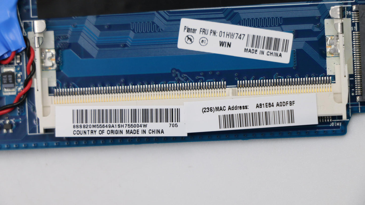Lenovo Fru Planar Asm Hd Graphics 400 - 01HW747
