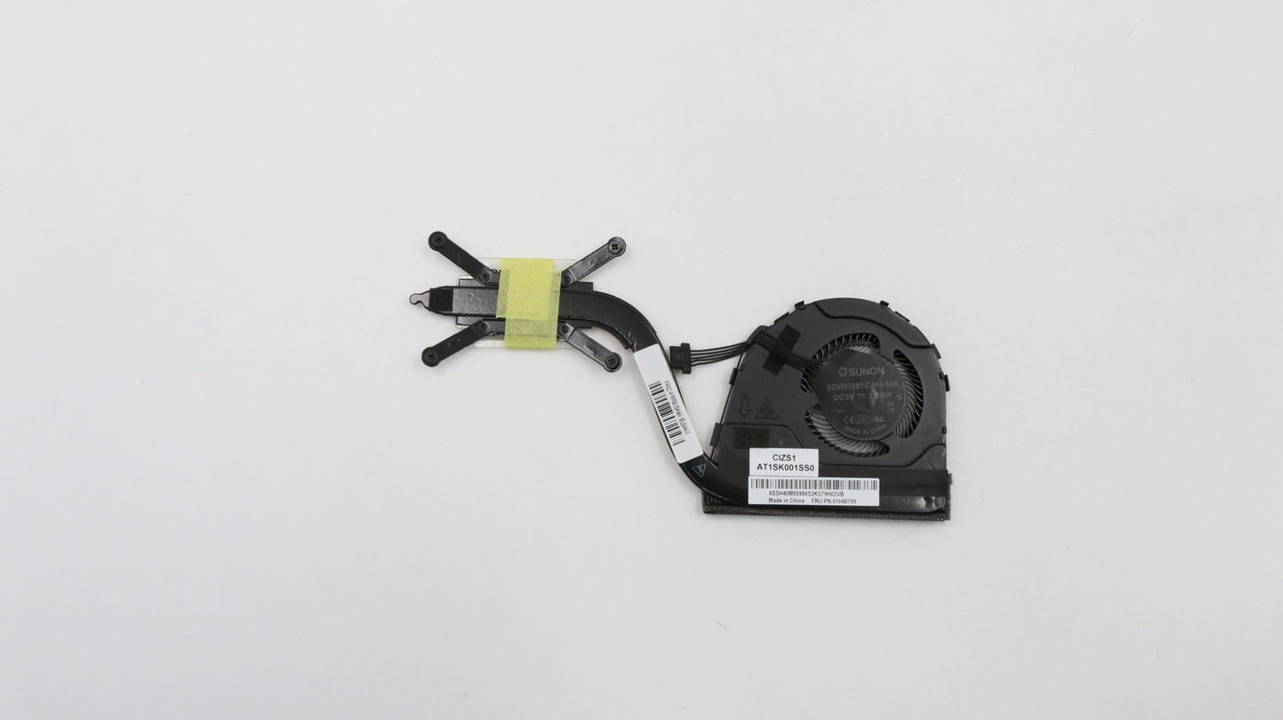 Lenovo Thermal Module W/Fan Sunon - 01HW758