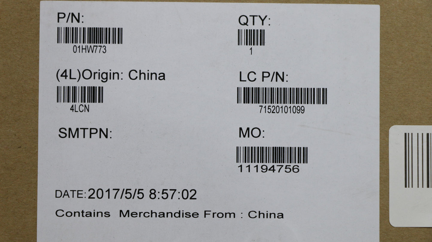 Lenovo Fru I3-6006U Nok,N-Amt,Y-Tpm, - 01HW773