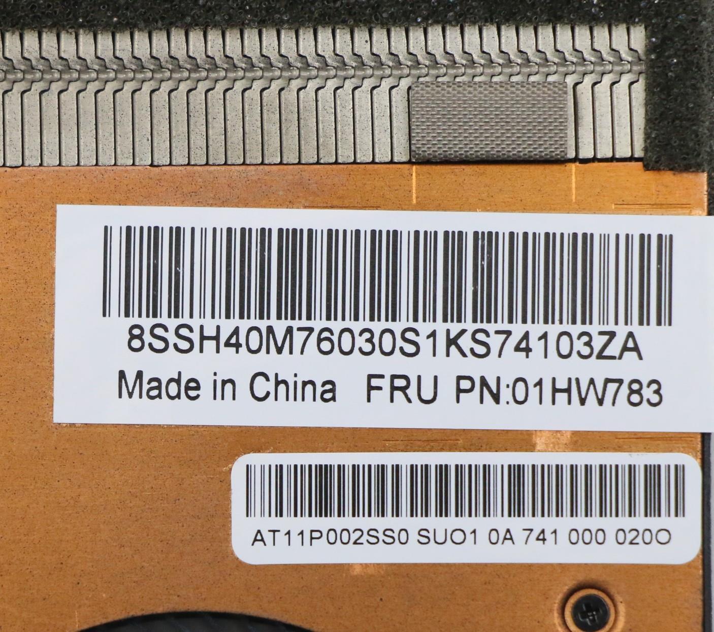 Lenovo E570 Intel Uma Thm Assembly Su - 01HW783