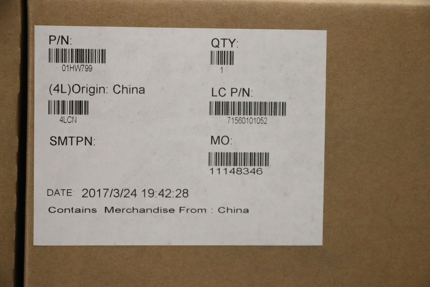 Lenovo Mb I76600U Uma Win Namtytpmdtp - 01HW799