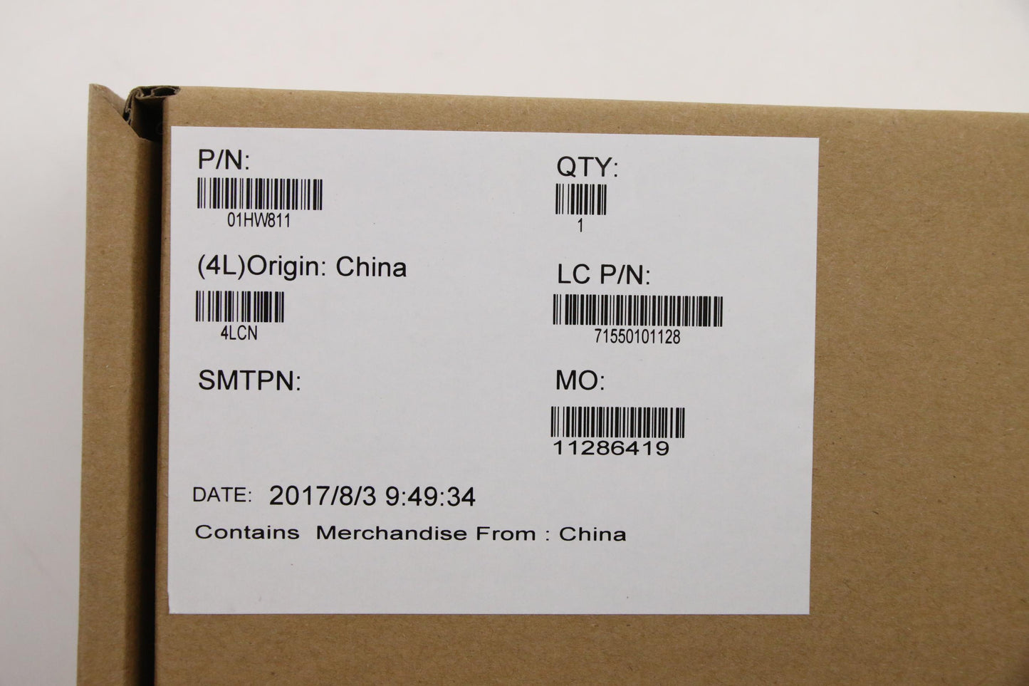 Lenovo Mb Win I76820Hq Dis Yamt Ytpm - 01HW811