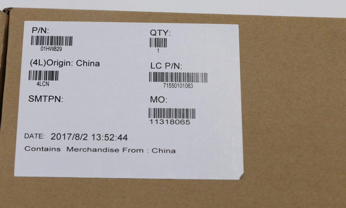 Lenovo Mb Win I56200U 2G Ytpmnamtdtpm - 01HW829