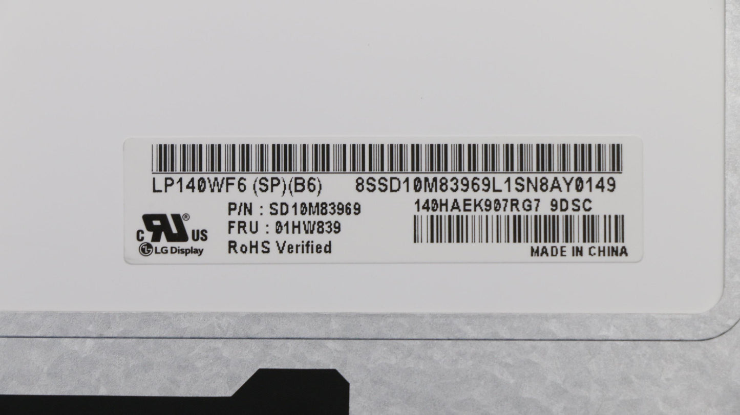 Lenovo 14Fhd Ag 45%Cg 250Nit Lgd - 01HW839