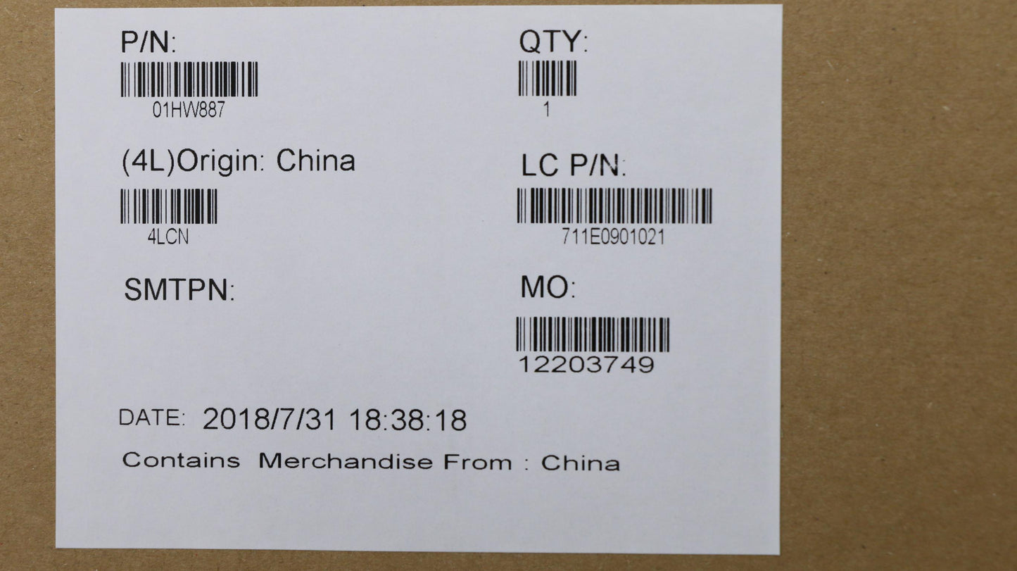 Lenovo Mb I57440Hq Dis Win Yamt Ytpm - 01HW887