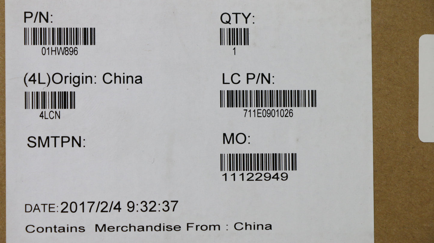 Lenovo Mb I57300Hq Dis Win Namt Ntpm - 01HW896