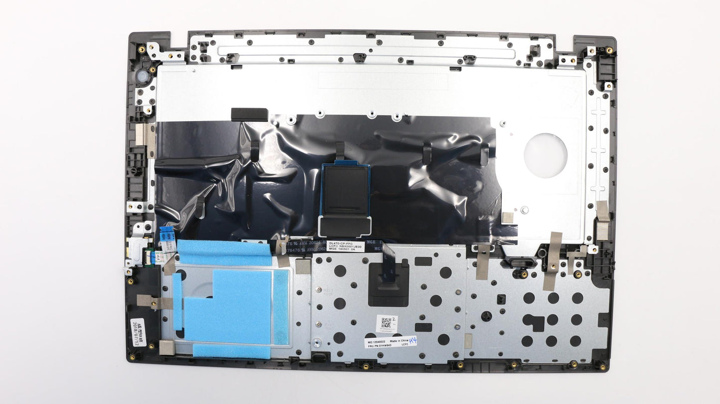 Lenovo Palmerst Asm W/Fpr W/O Clickpa - 01HW943