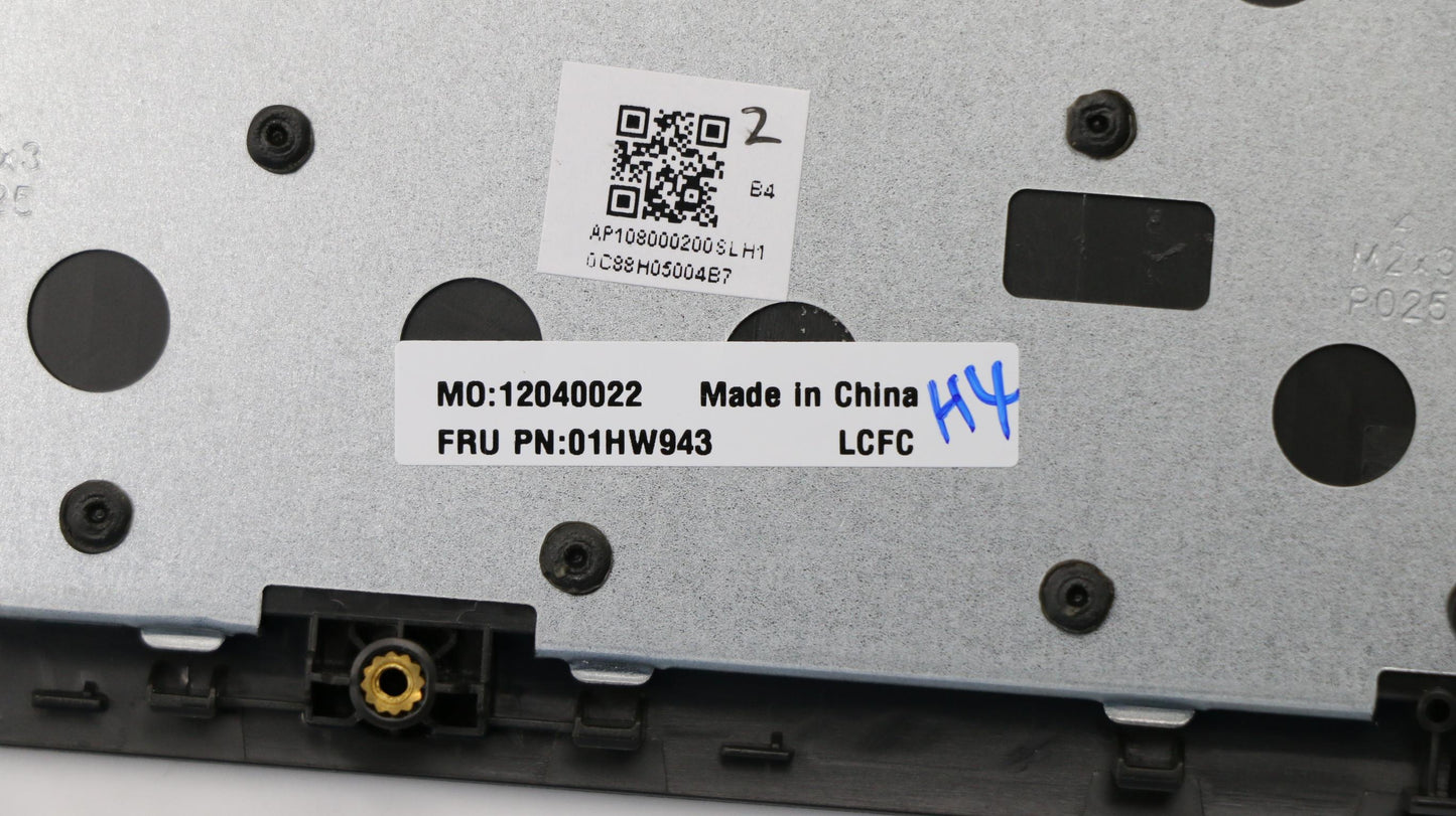 Lenovo Palmerst Asm W/Fpr W/O Clickpa - 01HW943