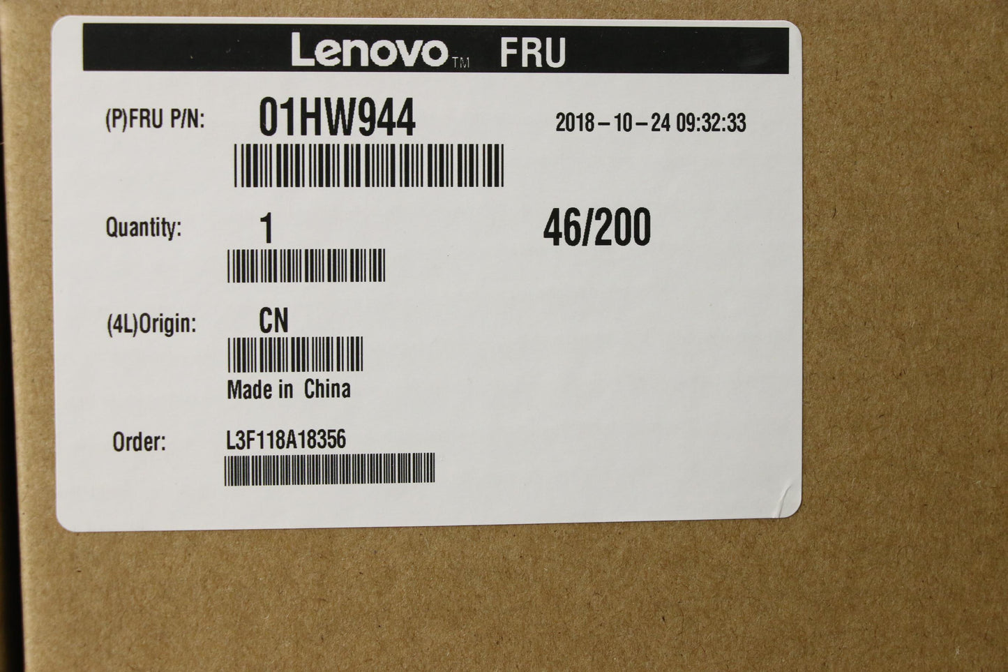 Lenovo Lcd Cover - 01HW944