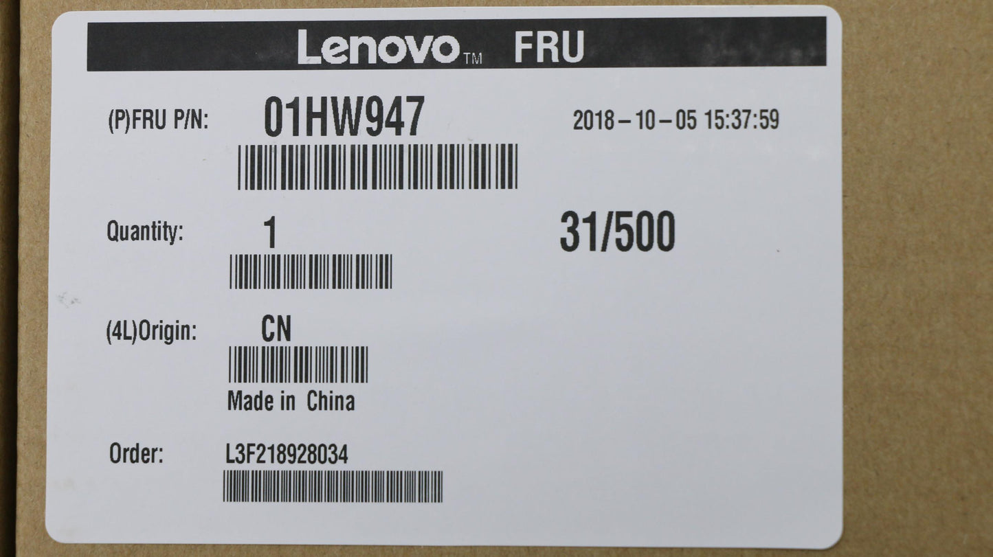 Lenovo (01HW947) LCD Bezel, Compatible with Camera