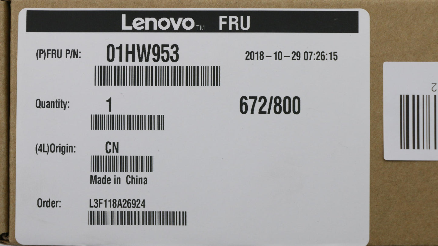 Lenovo Lcd Cable For Small Panel - 01HW953