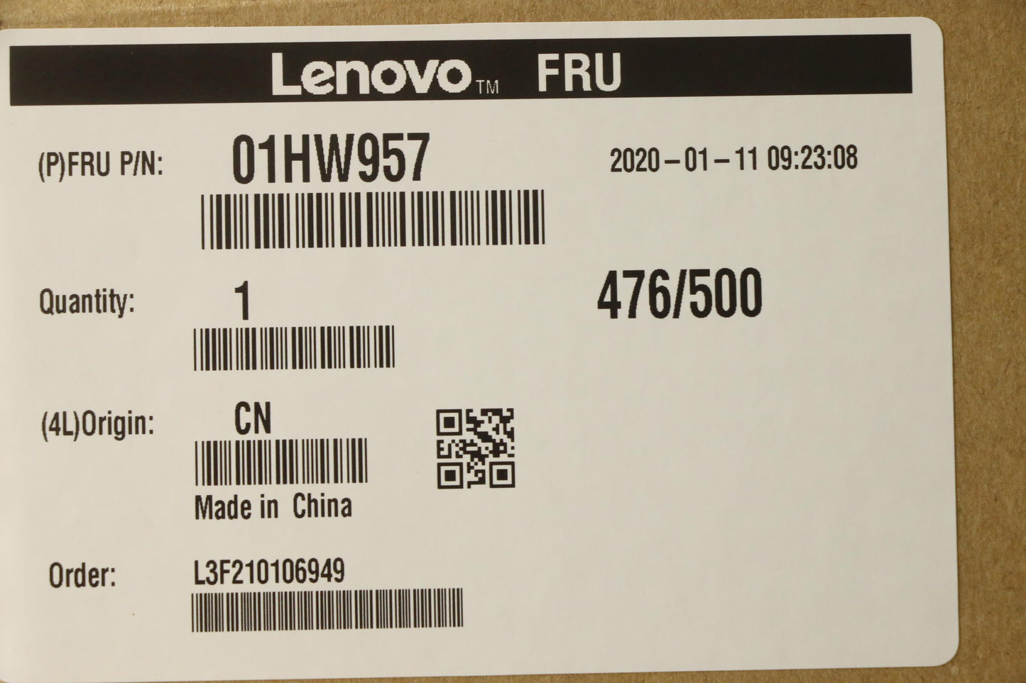 Lenovo Mech Asm Keyboard Bezel Asm Wi - 01HW957