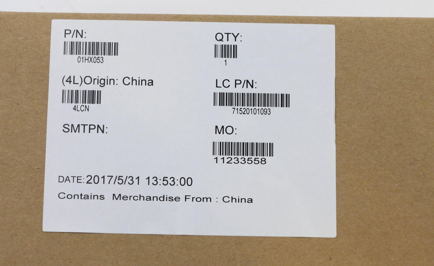 Lenovo I3-6100U,Nok,Uma ,Tpm - 01HX053