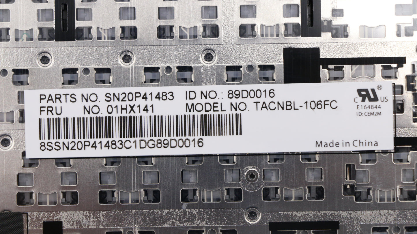 Lenovo Kb Lim16C96Fc4421 Cfr Lts2 Nbl - 01HX141