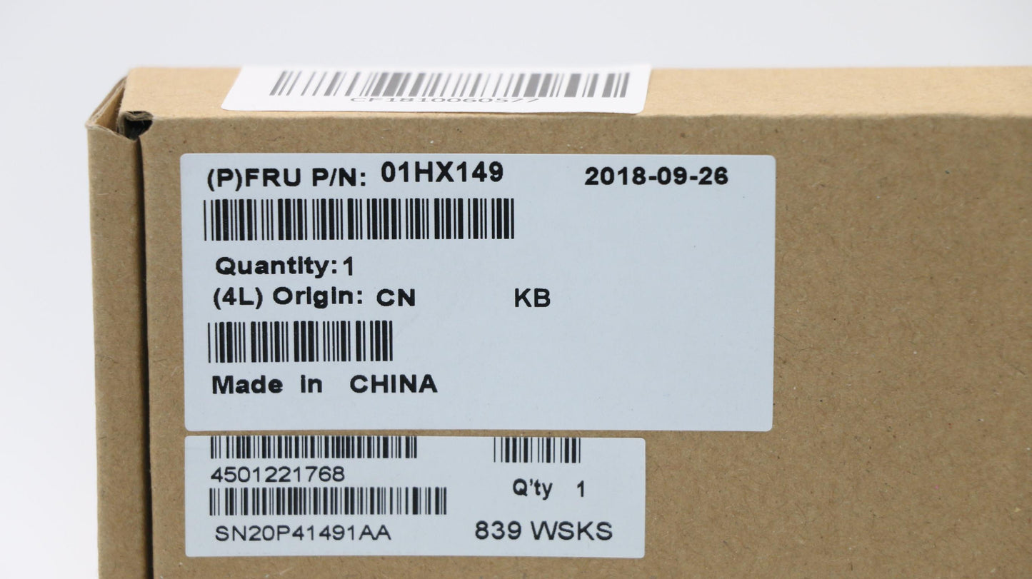 Lenovo Kb Lim16C96E04421 Es Lts2 Nbl - 01HX149