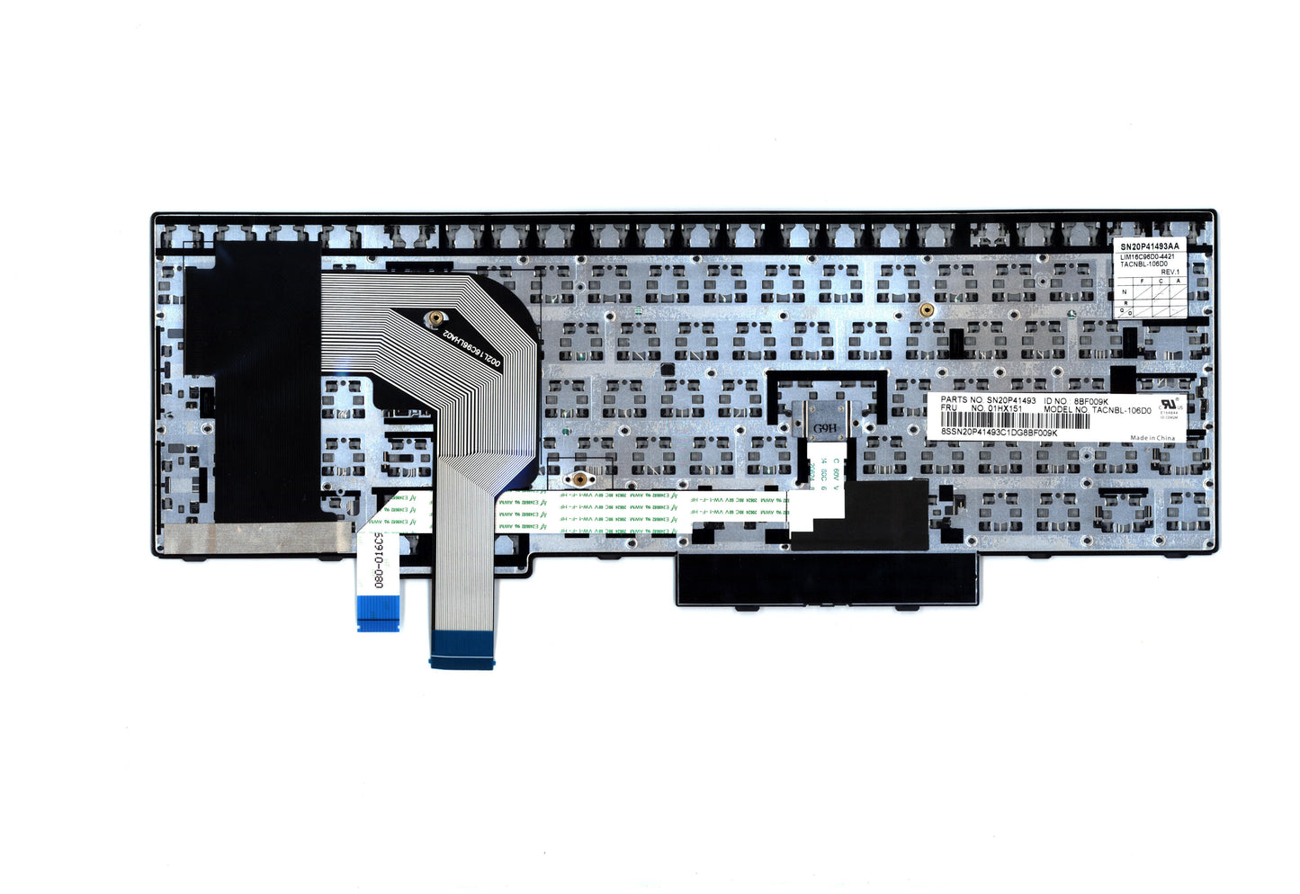 Lenovo Kb Lim16C96D04421 De Lts2 Nbl - 01HX151