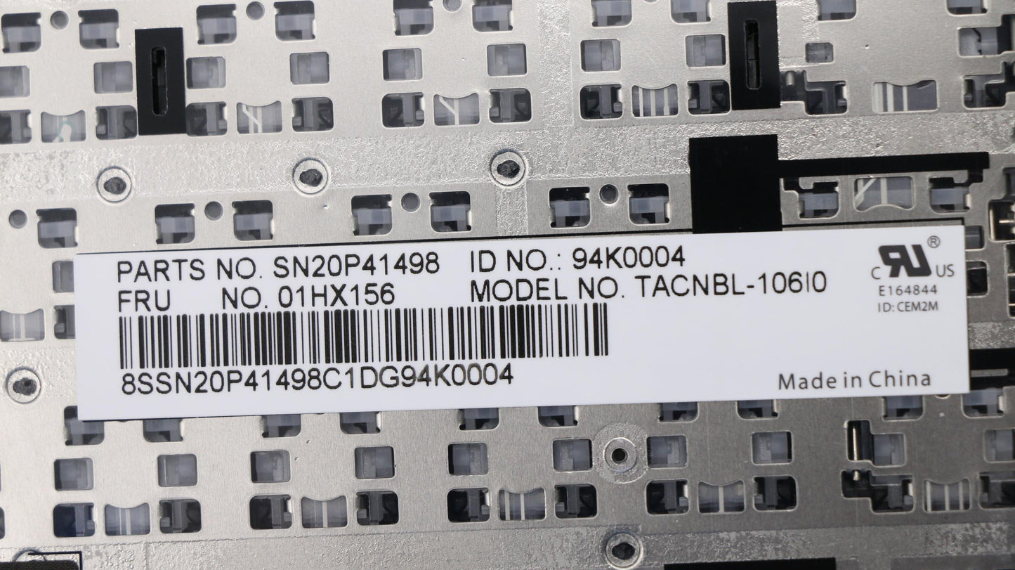 Lenovo Kb Lim16C96I04421 It Lts2 Nbl - 01HX156