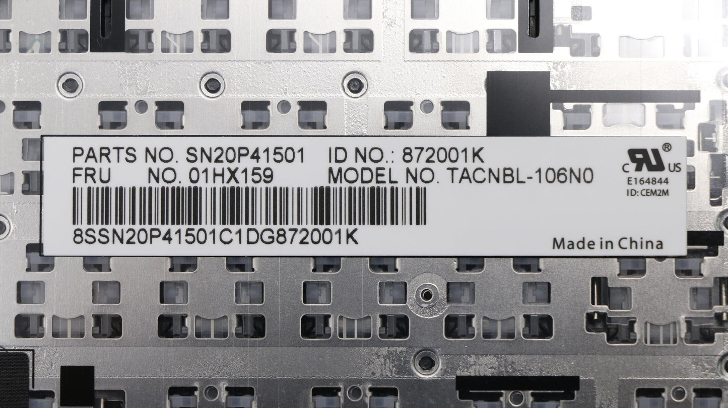 Lenovo Kb Lim16C96N04421 No Lts2 Nbl - 01HX159