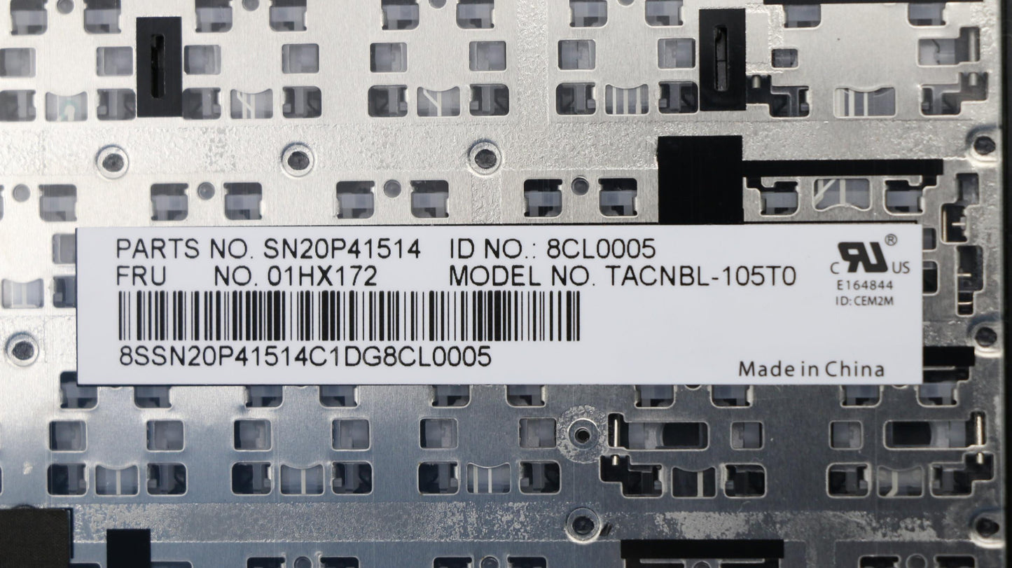 Lenovo Kb Lim16C93T04421 Th Lts2 Nbl - 01HX172