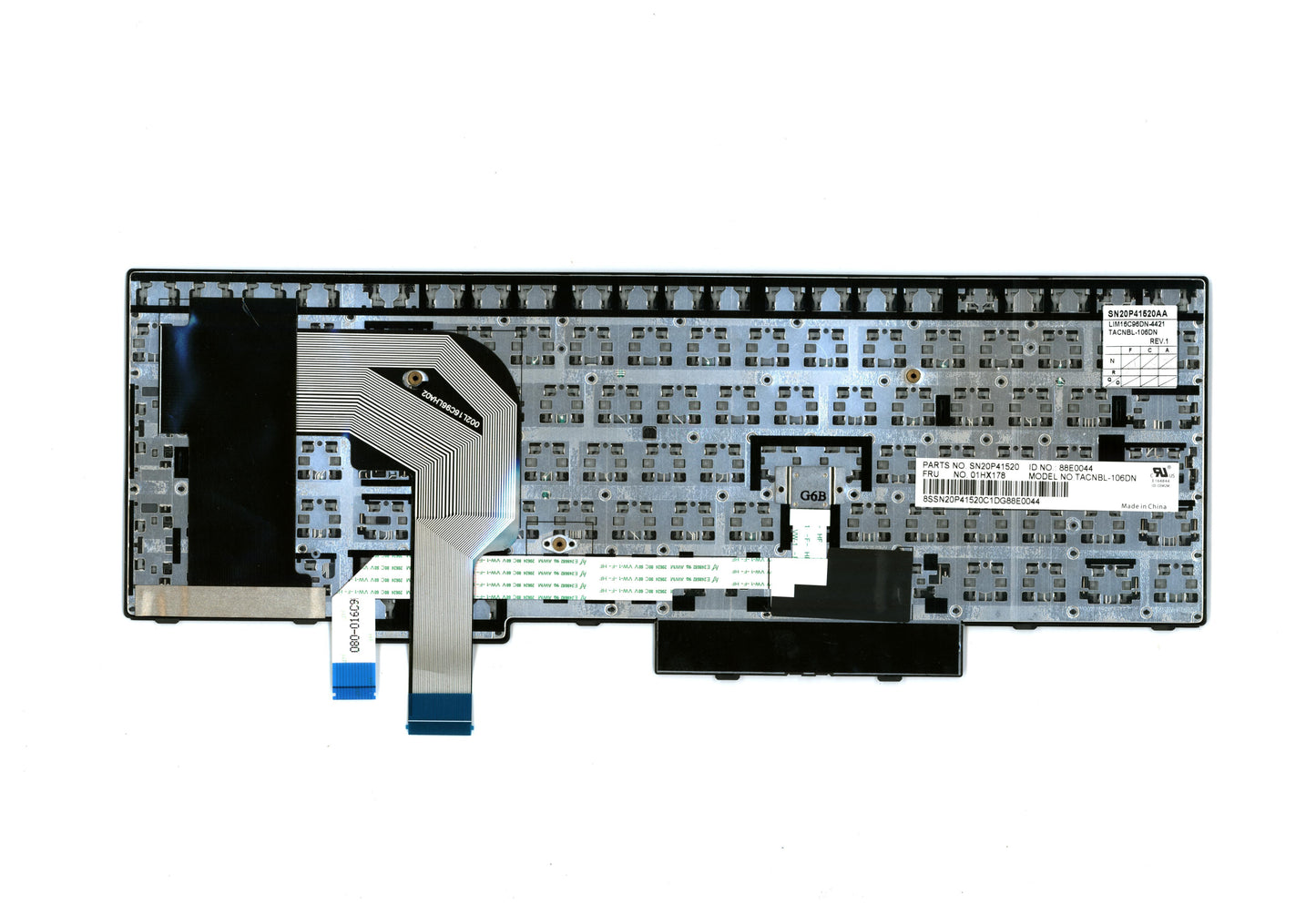 Lenovo Kb Lim16C96Dn4421 Nrd Lts2 Nbl - 01HX178