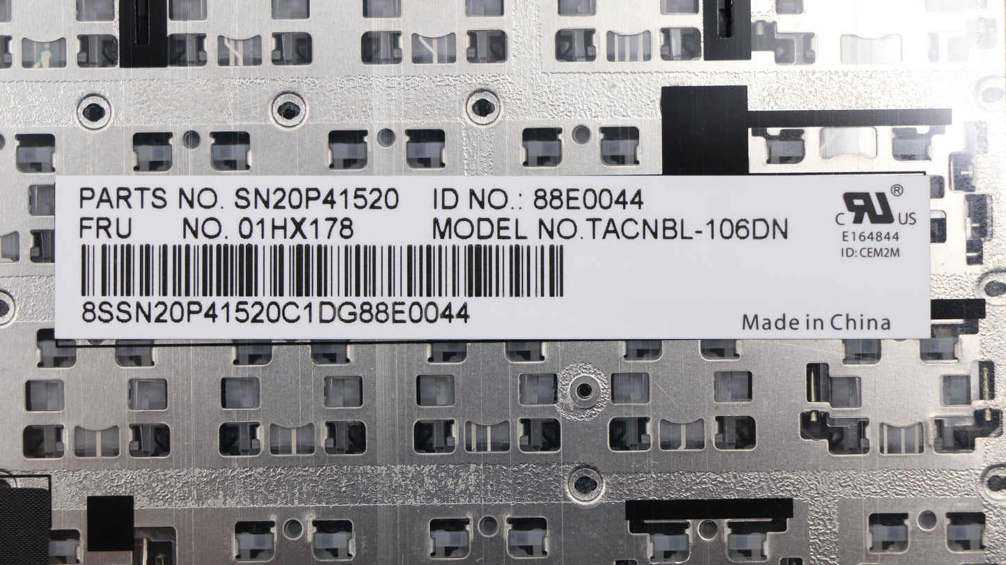 Lenovo Kb Lim16C96Dn4421 Nrd Lts2 Nbl - 01HX178