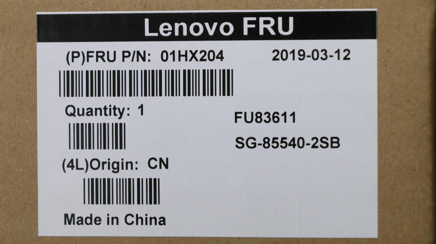 Lenovo 01HX204 Kb Sg855402Sa Se Lts2 Nbl Lite