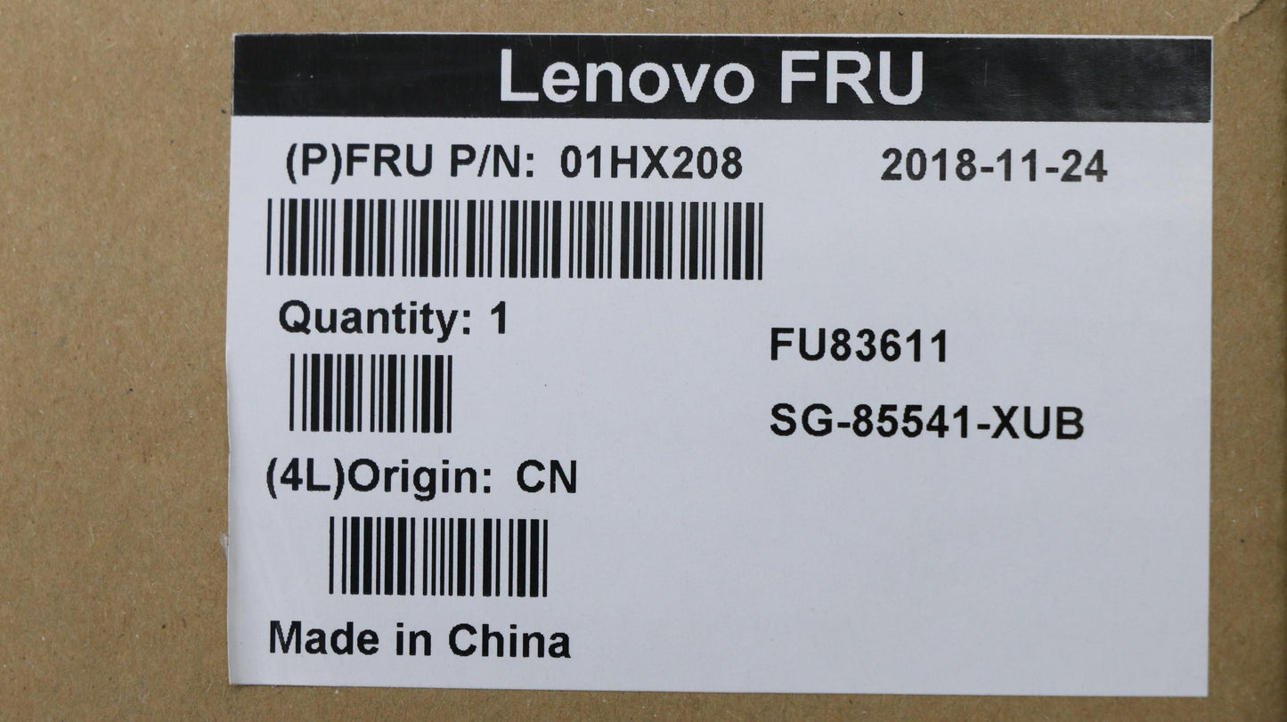 Lenovo 01HX208 Kb Sg85541Xua Usi Lts2 Nbl Lit