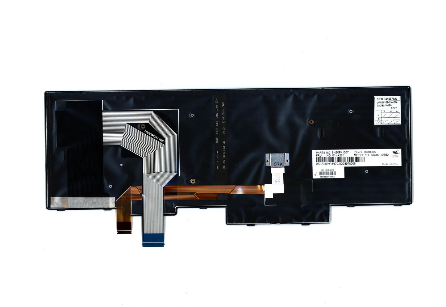 Lenovo Kb Lim16F16B0J4421 Be Lts2 Bl - 01HX225