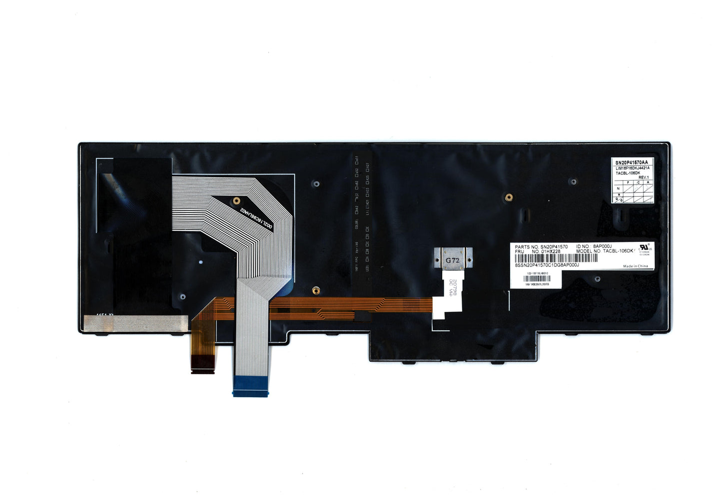 Lenovo Kb Lim16F16Dkj4421 Dk Lts2 Bl - 01HX228