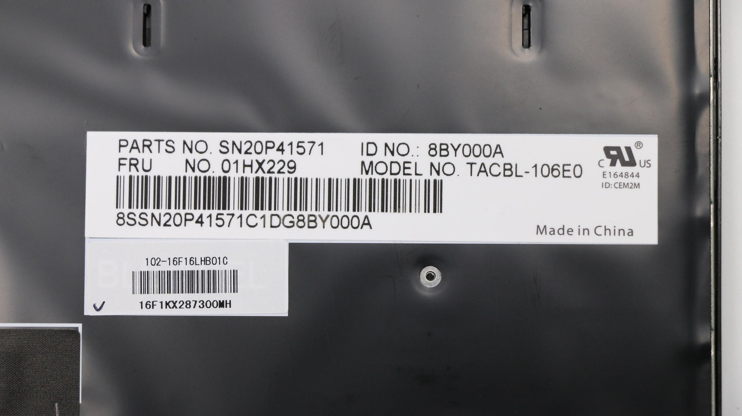 Lenovo Kb Lim16F16E0J4421 Es Lts2 Bl - 01HX229