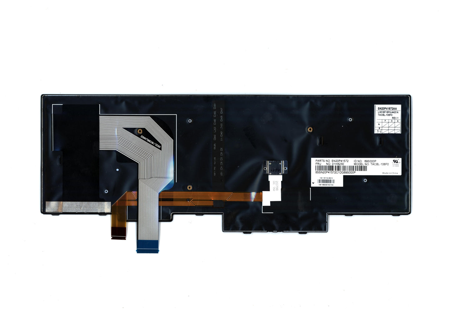 Lenovo Kb Lim16F16F0J4421 Fr Lts2 Bl - 01HX230