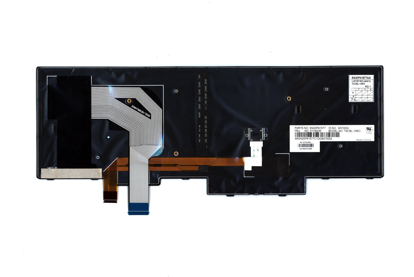Lenovo Kb Lim16F16Icj4421 Is Lts2 Bl - 01HX235