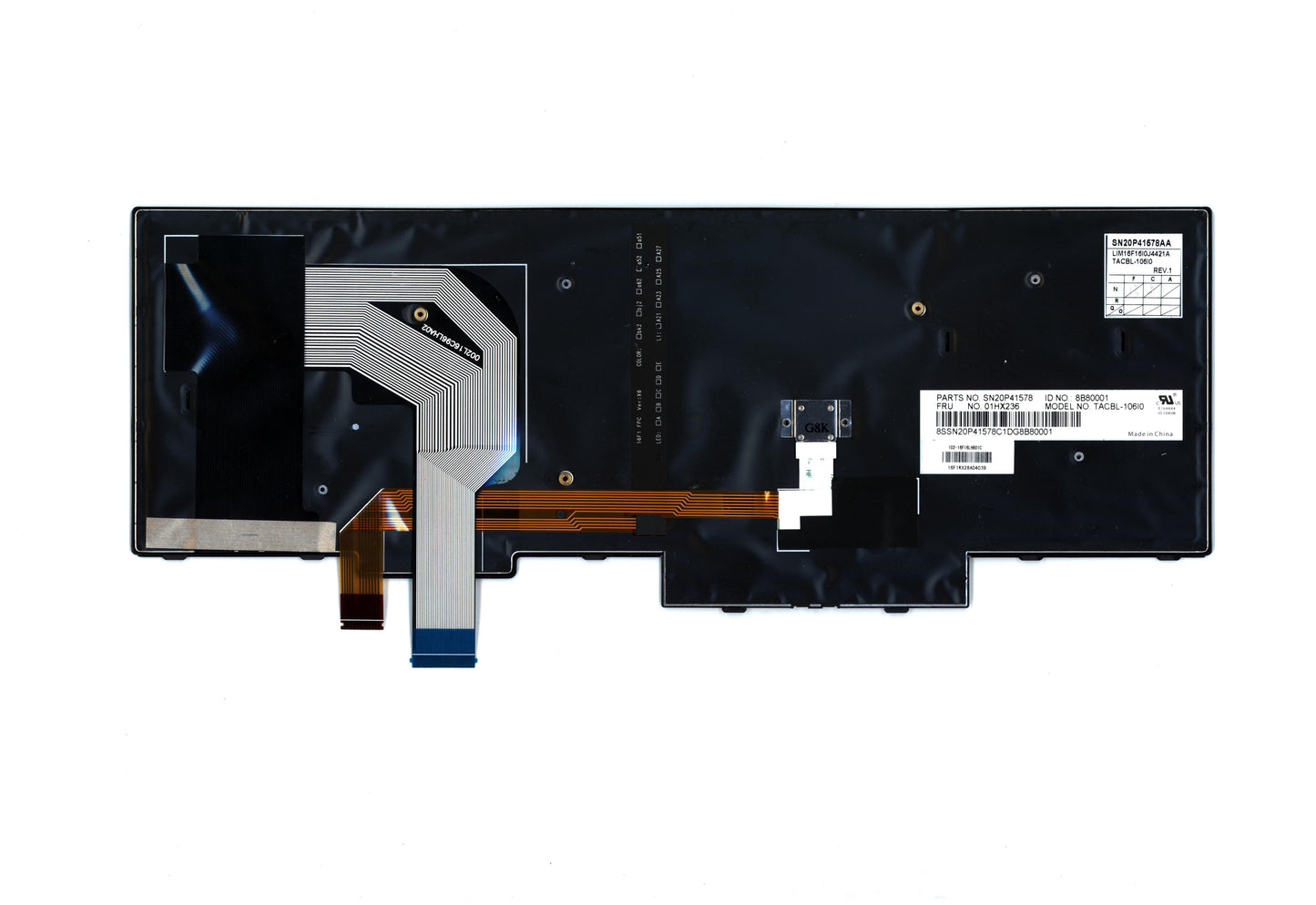 Lenovo Kb Lim16F16I0J4421 It Lts2 Bl - 01HX236