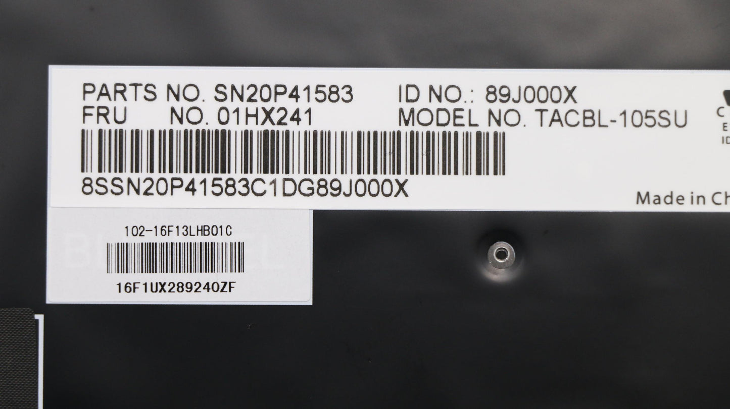 Lenovo Kb Lim16F13Suj4421 Ru Lts2 Bl - 01HX241