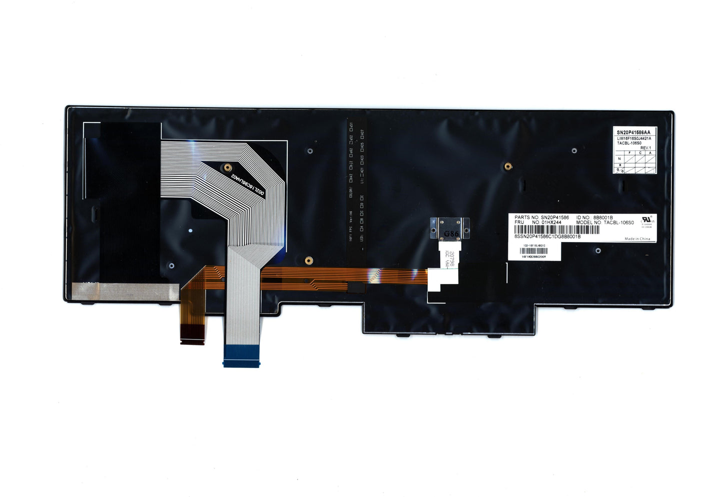 Lenovo Kb Lim16F16S0J4421 Se Lts2 Bl - 01HX244