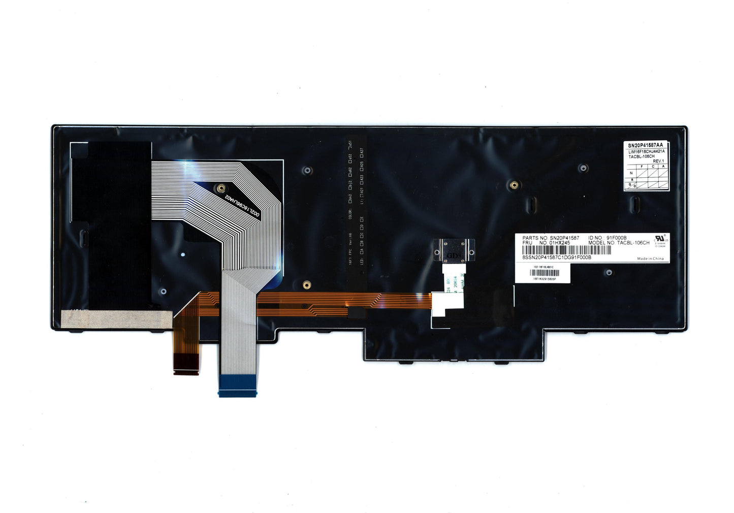 Lenovo Kb Lim16F16Chj4421 Ch Lts2 Bl - 01HX245