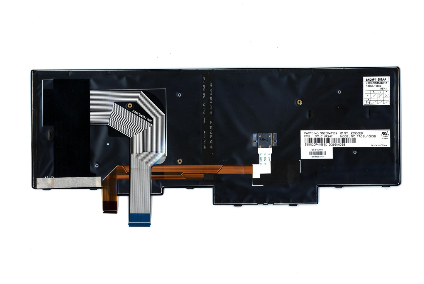 Lenovo Kb Lim16F16Gbj4421 Gb Lts2 Bl - 01HX247