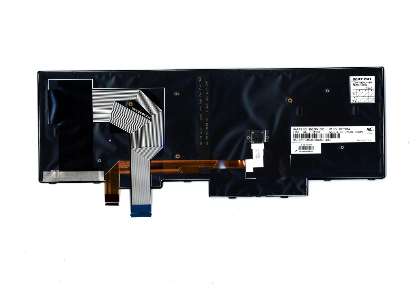 Lenovo Kb Lim16F16Dnj4421 Nrd Lts2 Bl - 01HX258