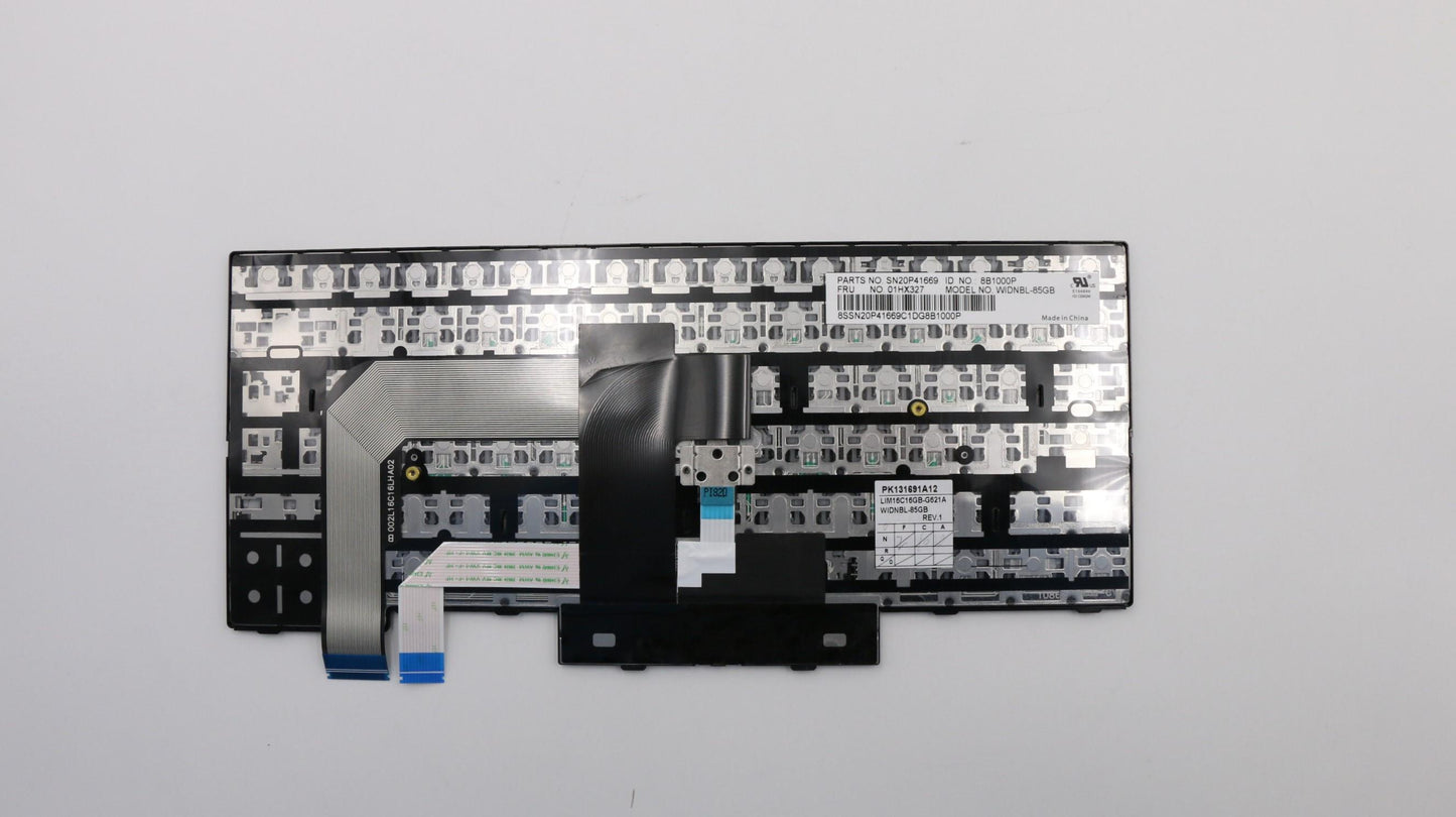 Lenovo (01HX327) Windu2 Keyboard, CHY NBL-KB, Great Britain