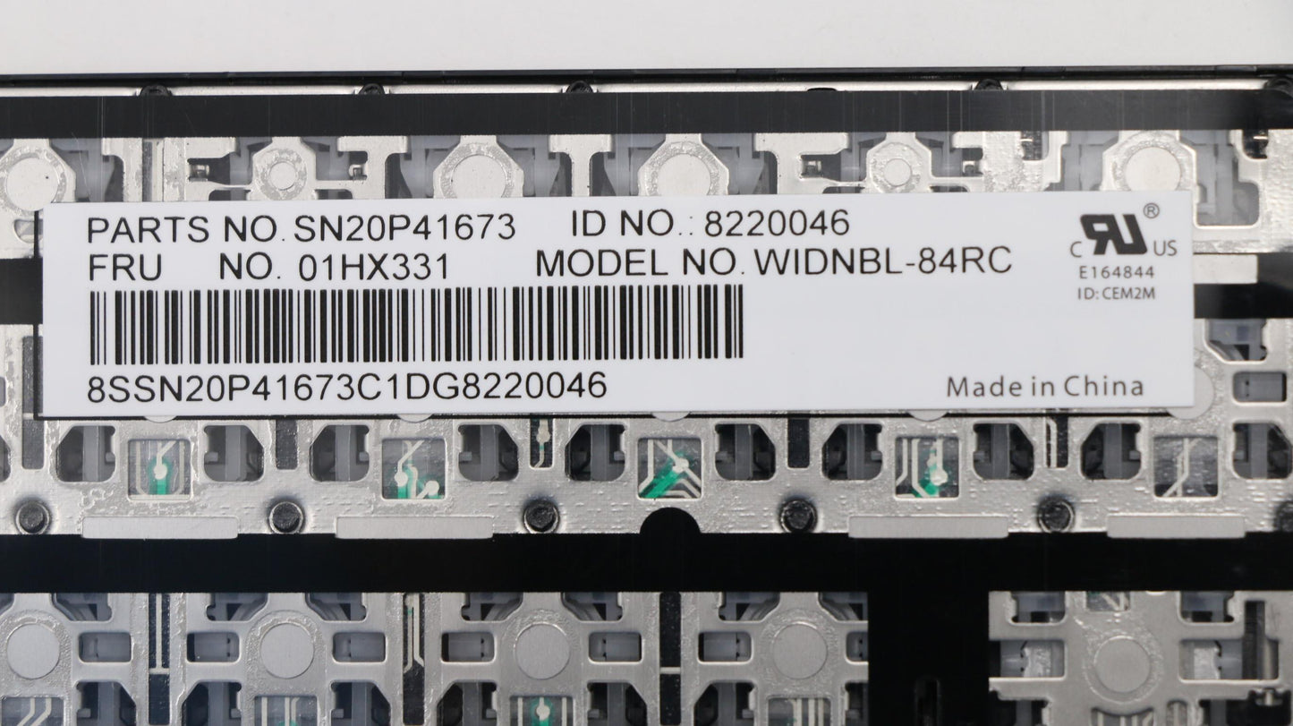 Lenovo Et480 Kb Chy Nbl Kb Tw - 01HX331